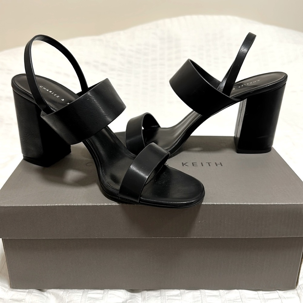 Charles & Keith Block Heel Sandals